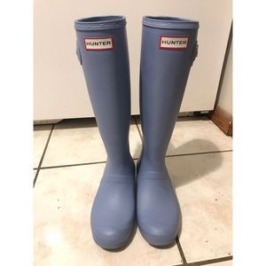 Baby Blue Hunter Boots